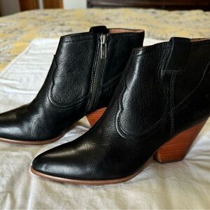 Women’s Frye ankle boots.